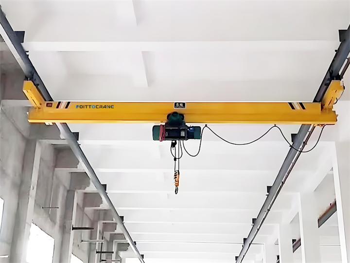 LX underslung single girder overhead crane (2)