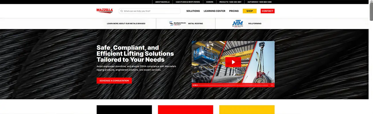 Mazzella Companies Fabricantes de grúas