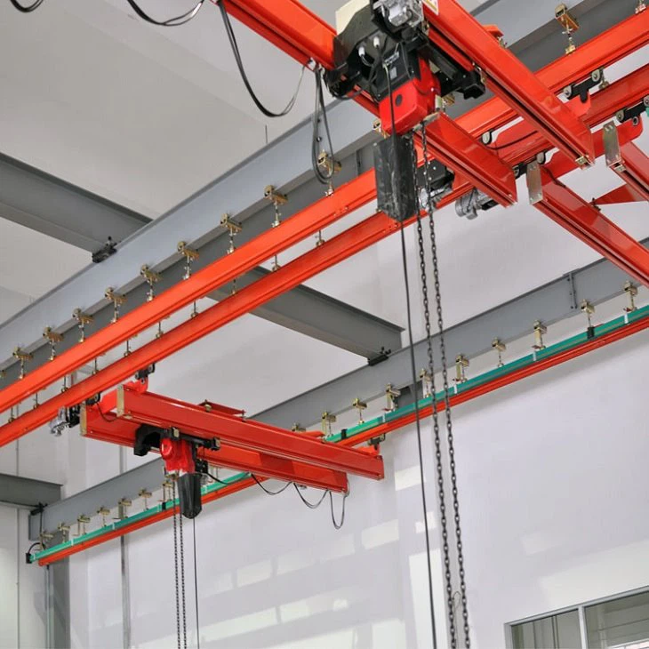 Precision Machinery Workshop Multi-station Collaborative Lifting