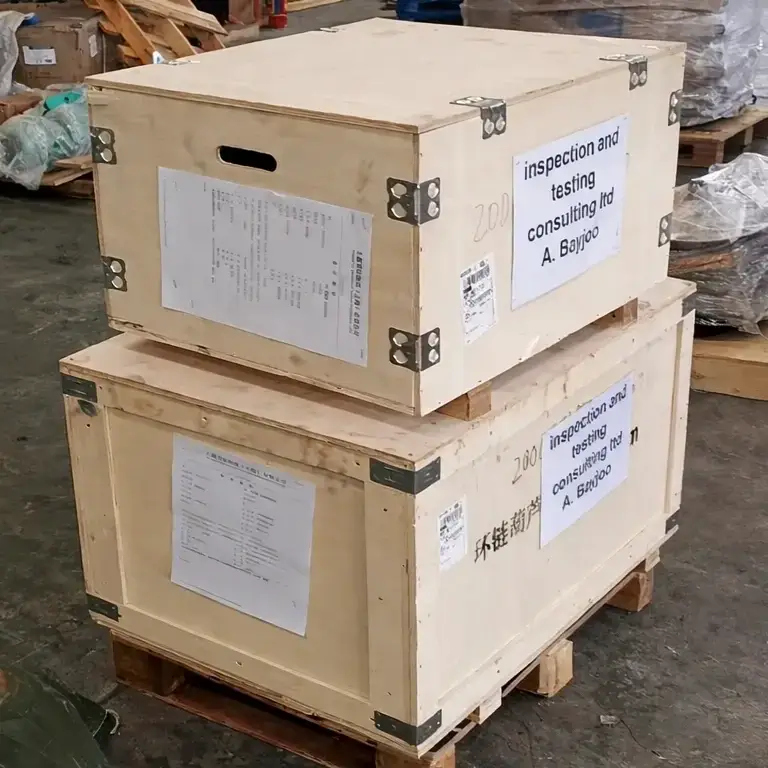Electric Hoist Export Wooden Crate