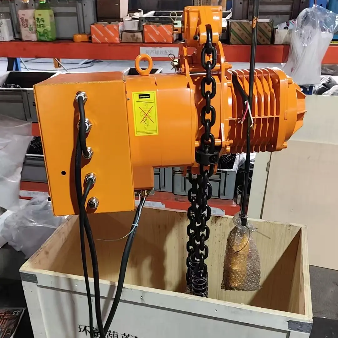 Heavy Duty Electric Hoist Ready for Shipment