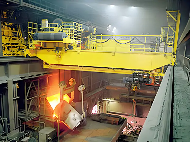 Stell-mill-overhead-crane