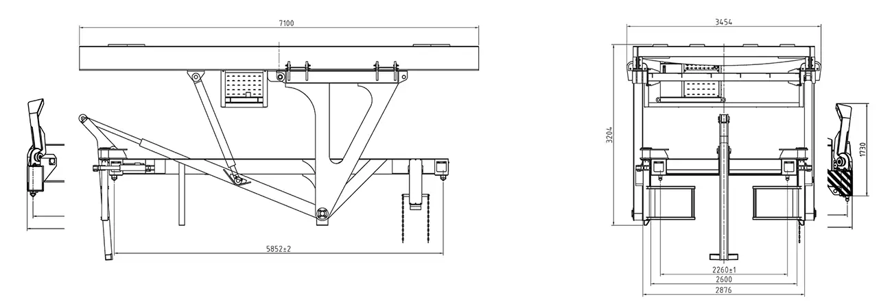 container spreader specifications