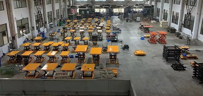 Fabricante de Plataformas Elevatórias de Tesoura Fixa (1)