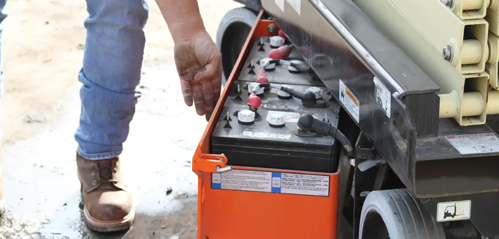 Electric Scissor Lift Battery