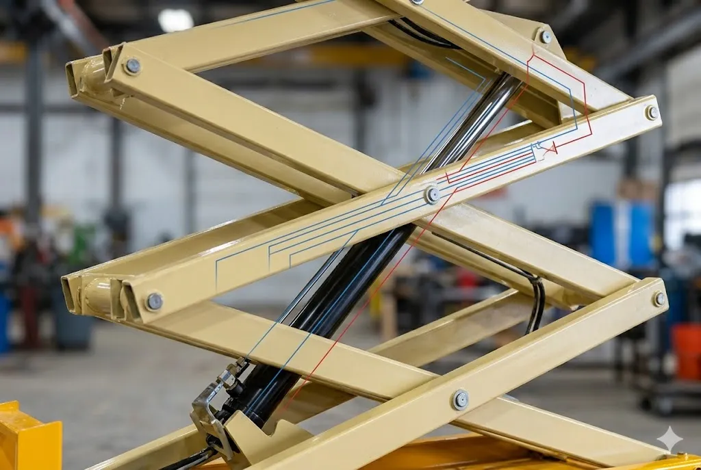 Scissor Arm Structure