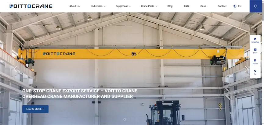 crane manufacturers and supplier