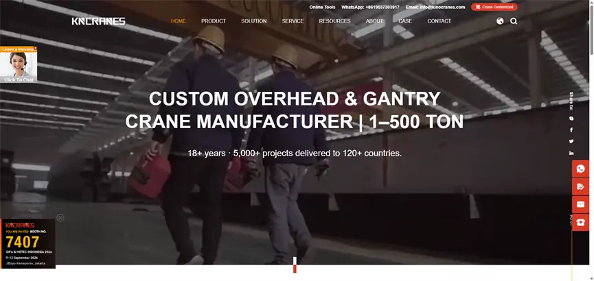 overhead crane supplier