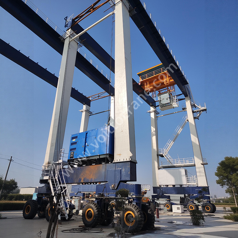 rtg-crane-for-sale-rubber-tyred-wheels