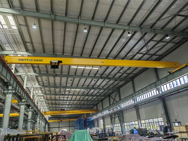 single girder overhead crane